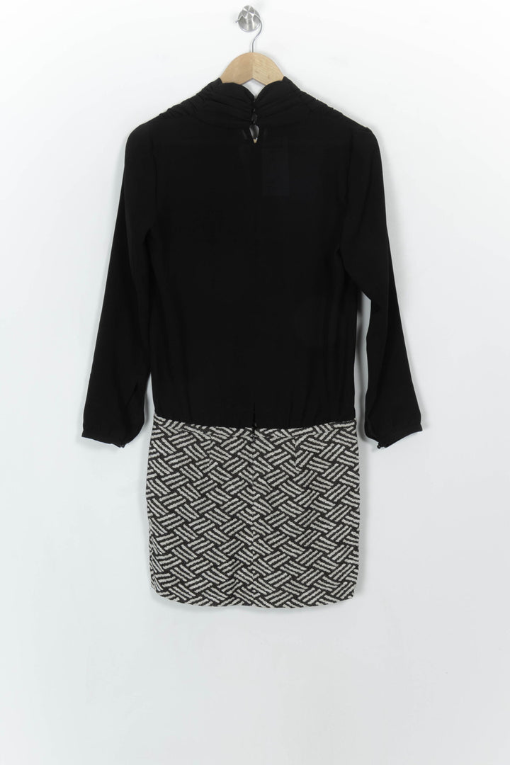 Robe Courte Noire et Blanche - Taille S/36 de la marque ba&amp;sh | PARAD116767 - Vendu par Paradigme - Image 5