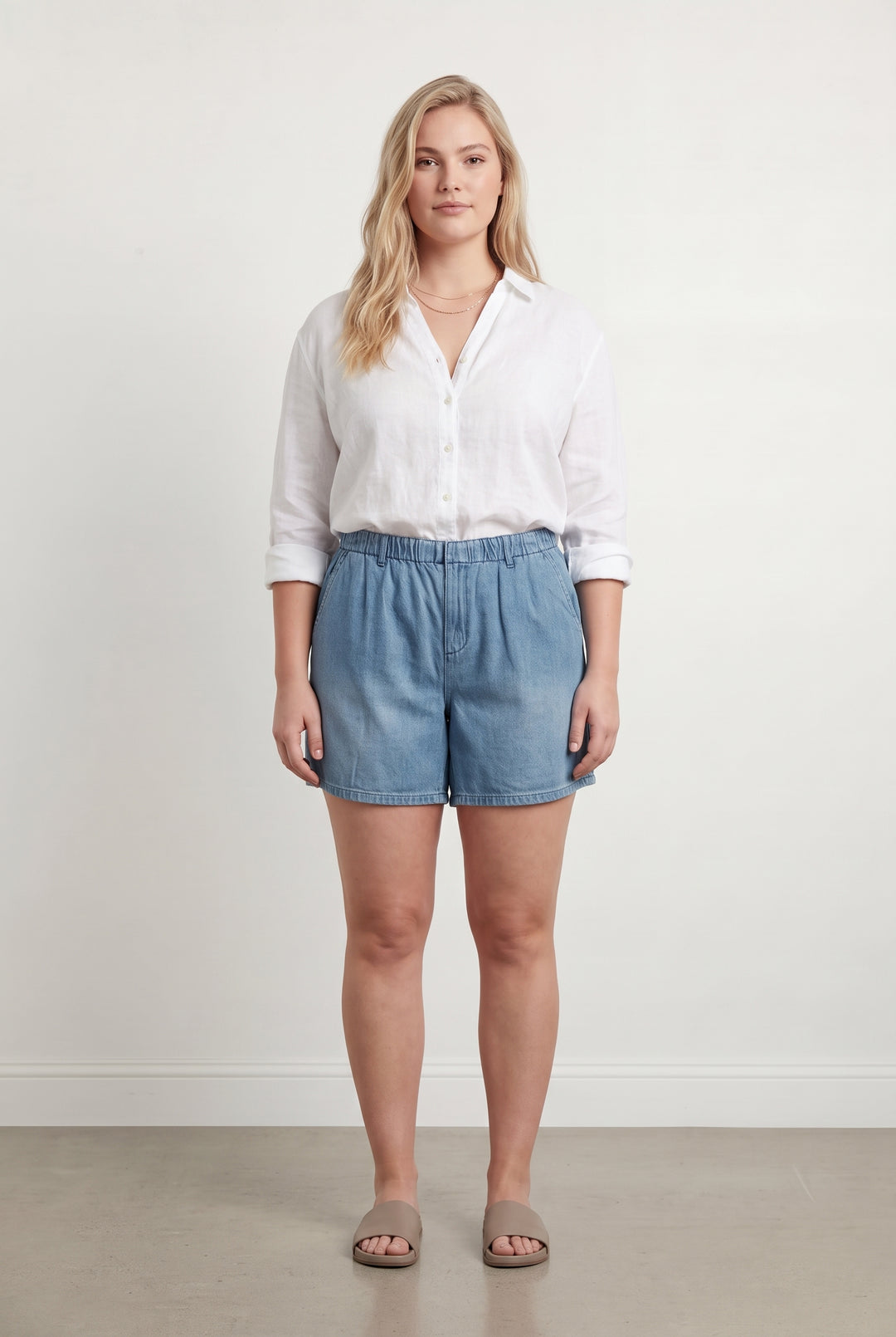 Short en Jean Bleu - Taille XXL/44 de la marque Maison 123 | PARAD116768 - Vendu par Paradigme - Image 1