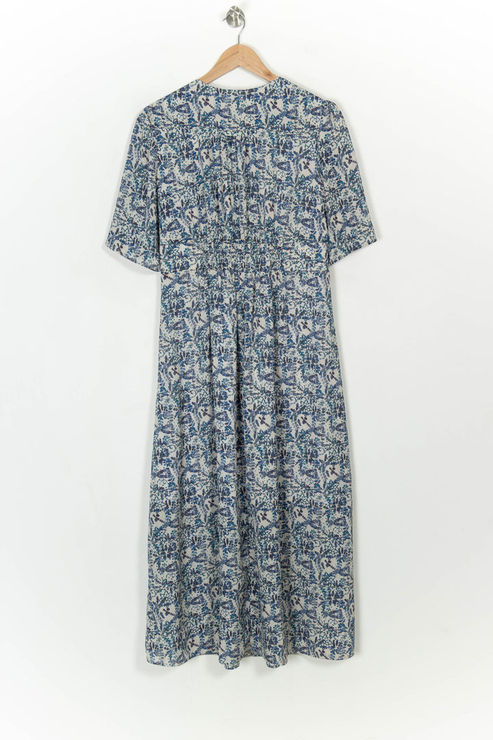 Robe Longue Bleue et Blanche - Taille M/38 de la marque Maison 123 | PARAD116774 - Vendu par Paradigme - Image 5