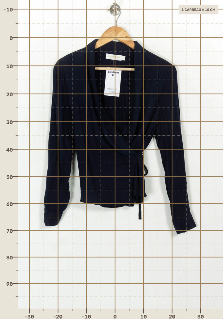 Blouse Bleue - Taille S/36 de la marque La Petite Etoile | PARAD116779 - Vendu par Paradigme - Image 4