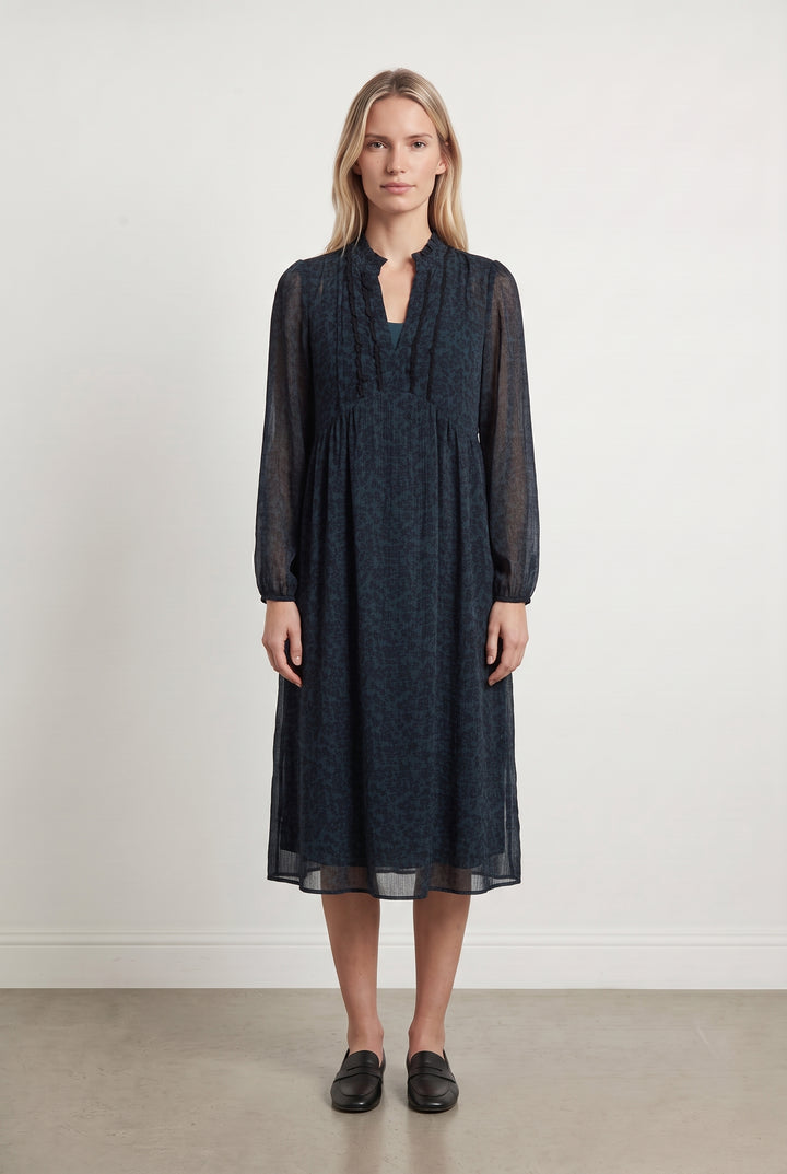 Robe Midi Bleue - Taille XS/34 de la marque Maison 123 | PARAD116781 - Vendu par Paradigme - Image 1