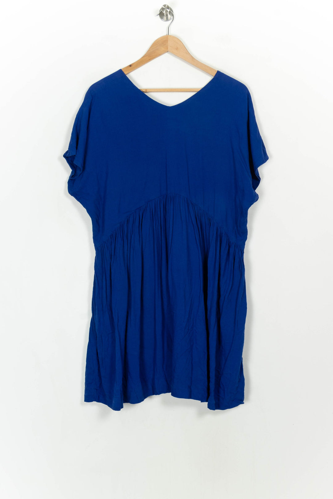 Robe Courte Bleue - Taille XXL/44 de la marque Indies | PARAD116786 - Vendu par Paradigme - Image 5