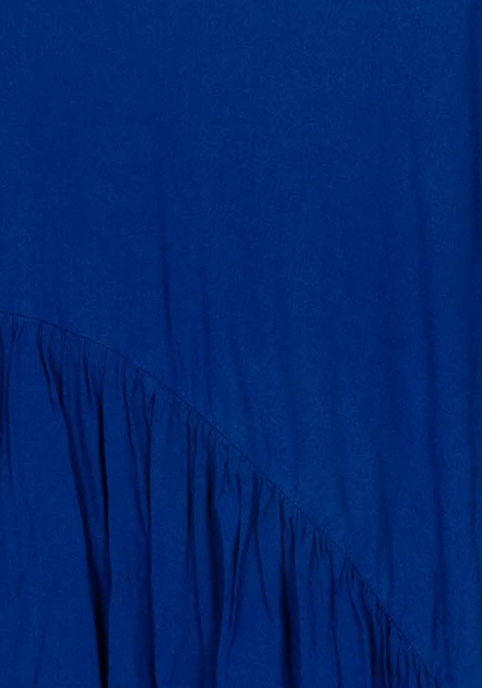 Robe Courte Bleue - Taille XXL/44 de la marque Indies | PARAD116786 - Vendu par Paradigme - Image 3