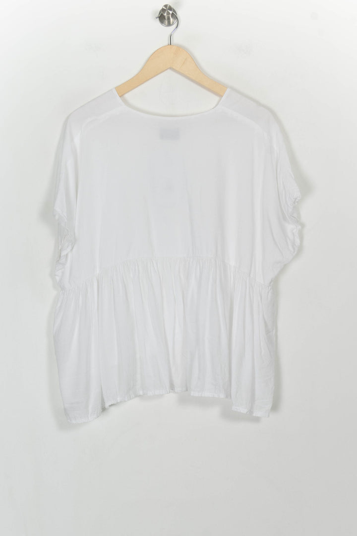 Blouse Blanche - Taille S/36 de la marque Indies | PARAD116788 - Vendu par Paradigme - Image 5