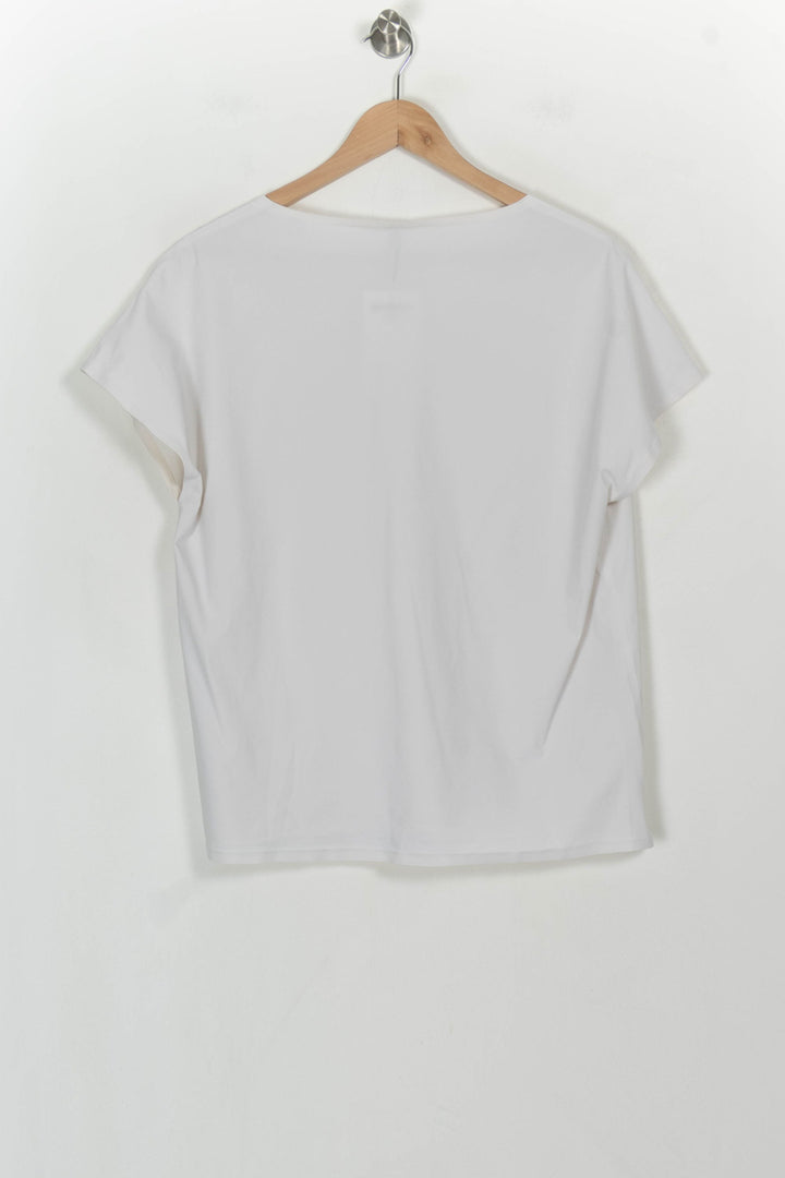 Blouse Blanche - Taille L/40 de la marque Indies | PARAD116789 - Vendu par Paradigme - Image 5