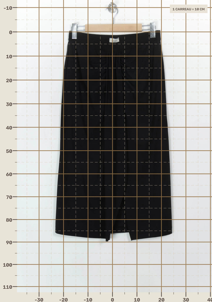 Jupe Longue Noire - Taille XL/42 de la marque Indies | PARAD116790 - Vendu par Paradigme - Image 4
