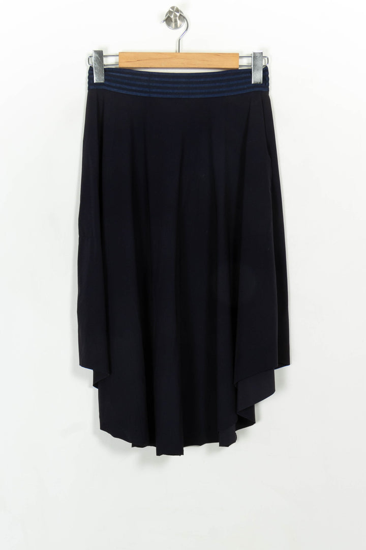 Jupe Midi Bleue - Taille S/36 de la marque Indies | PARAD116792 - Vendu par Paradigme - Image 2