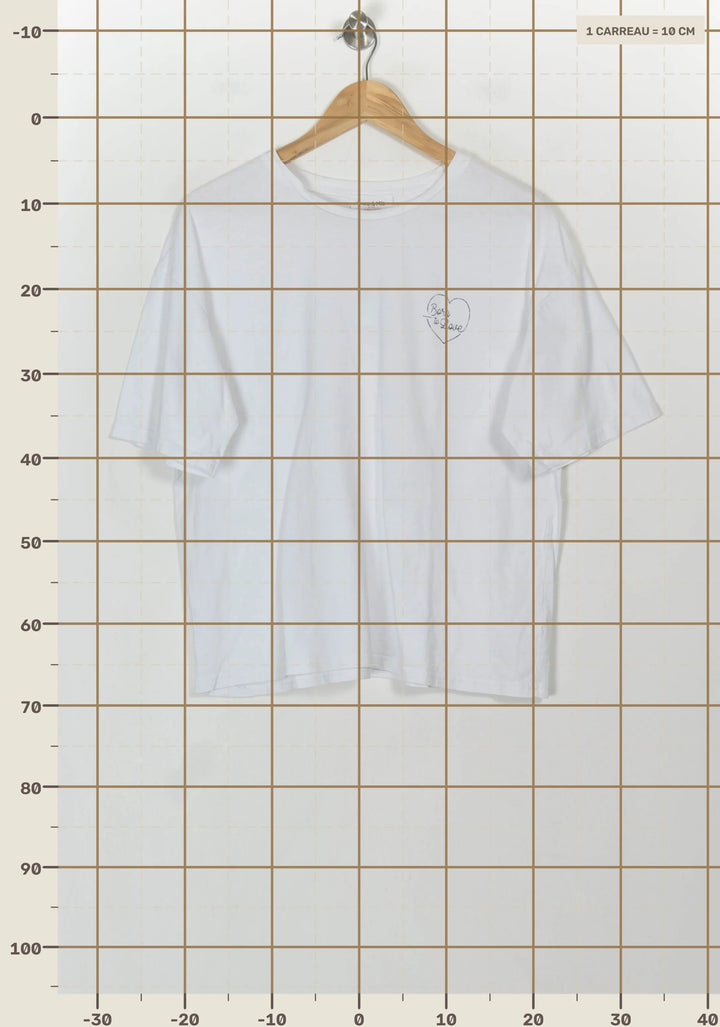 Tee-shirt Blanc - Taille L/40 de la marque Grace &amp; Mila | PARAD116793 - Vendu par Paradigme - Image 4