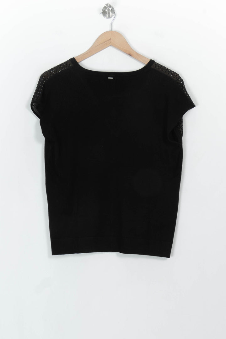 Top Noir - Taille S/36 de la marque IKKS | PARAD116794 - Vendu par Paradigme - Image 5
