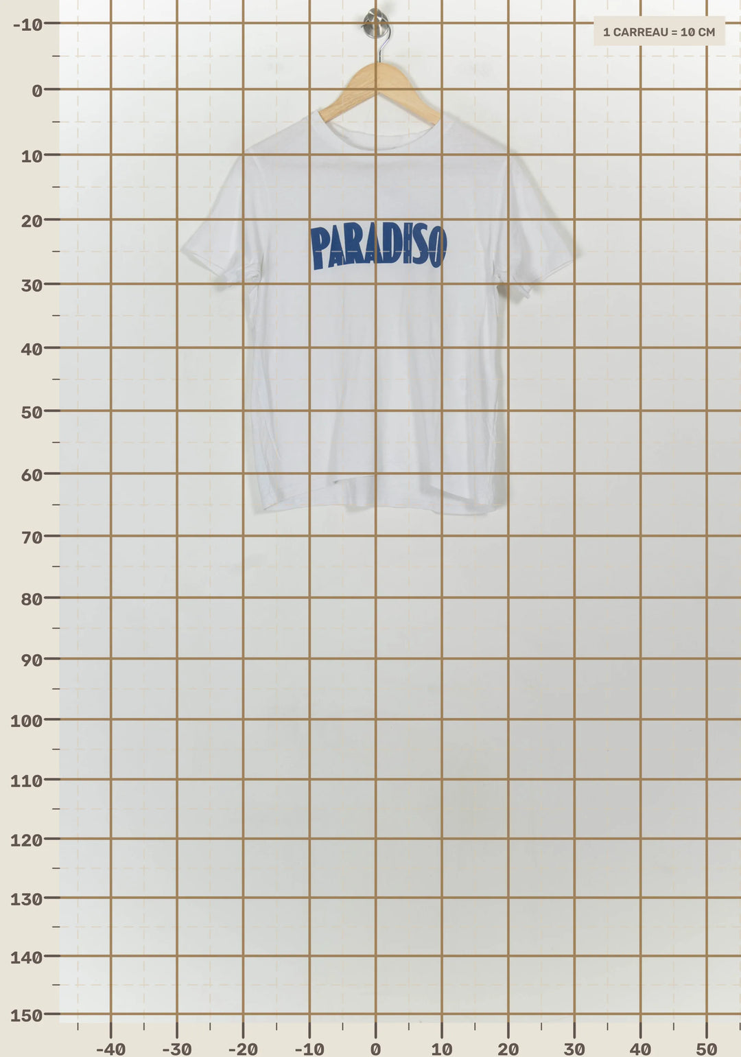 Tee-shirt Blanc et Bleu - Taille XS/34 de la marque Sézane | PARAD116798 - Vendu par Paradigme - Image 4