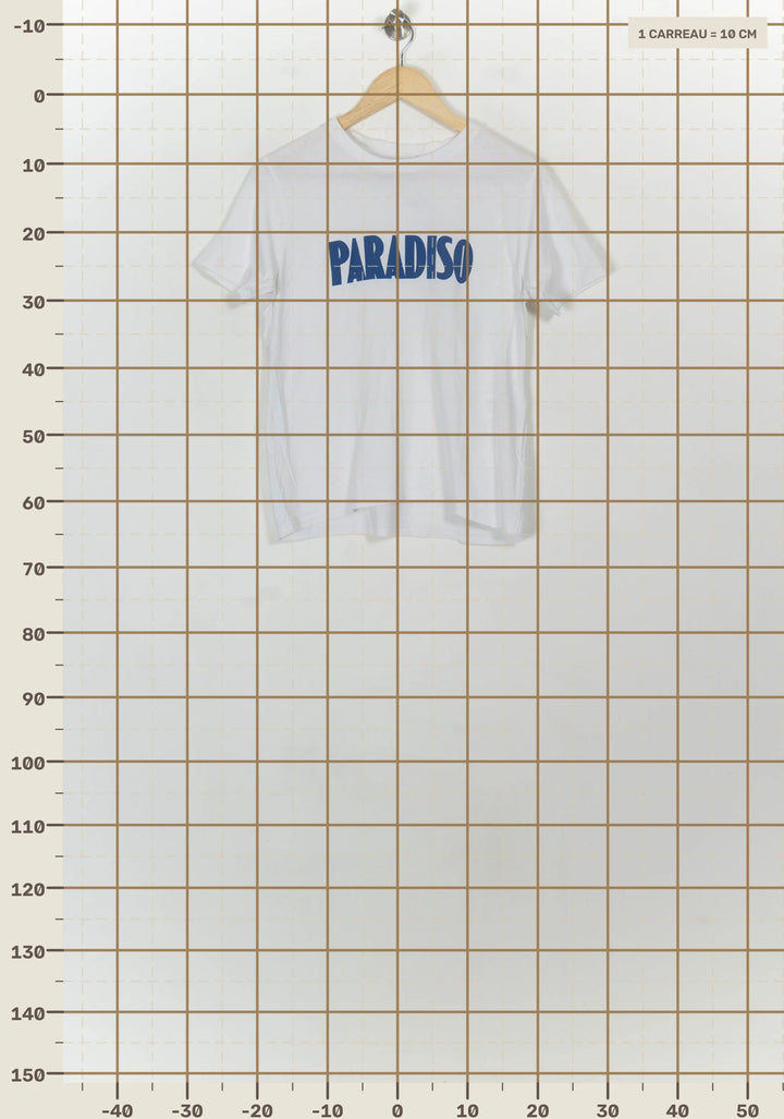 Tee-shirt Blanc et Bleu - Taille XS/34 de la marque Sézane | PARAD116798 - Vendu par Paradigme - Image 4