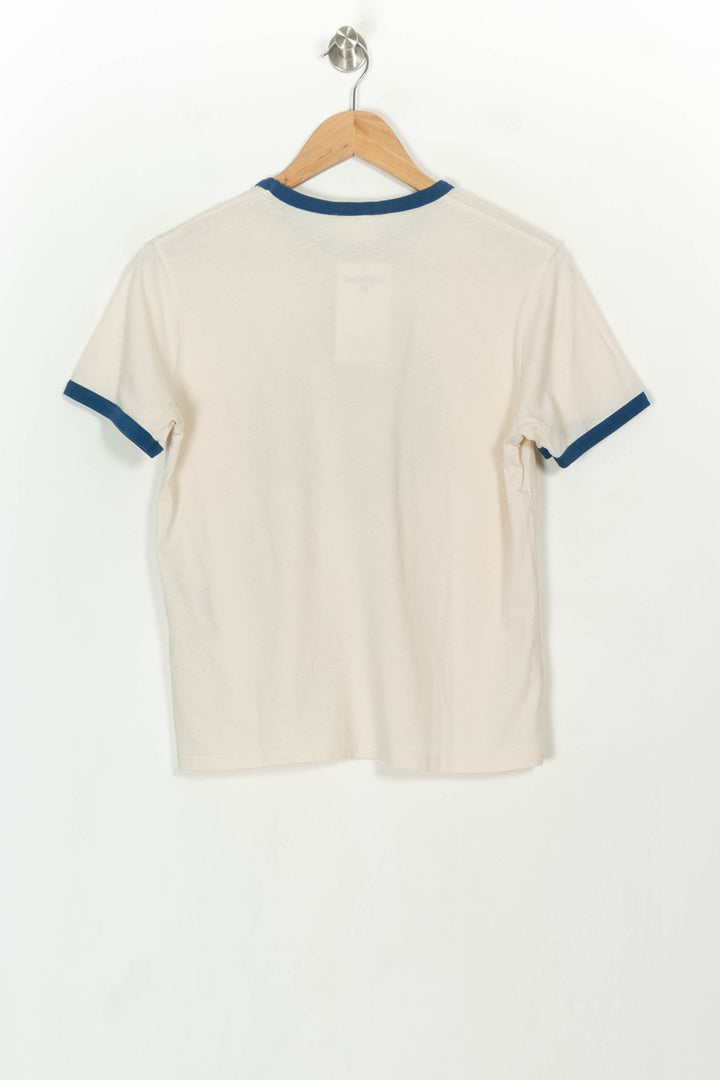 Tee-shirt Beige et Bleu - Taille XS/34 de la marque Sézane | PARAD116800 - Vendu par Paradigme - Image 5