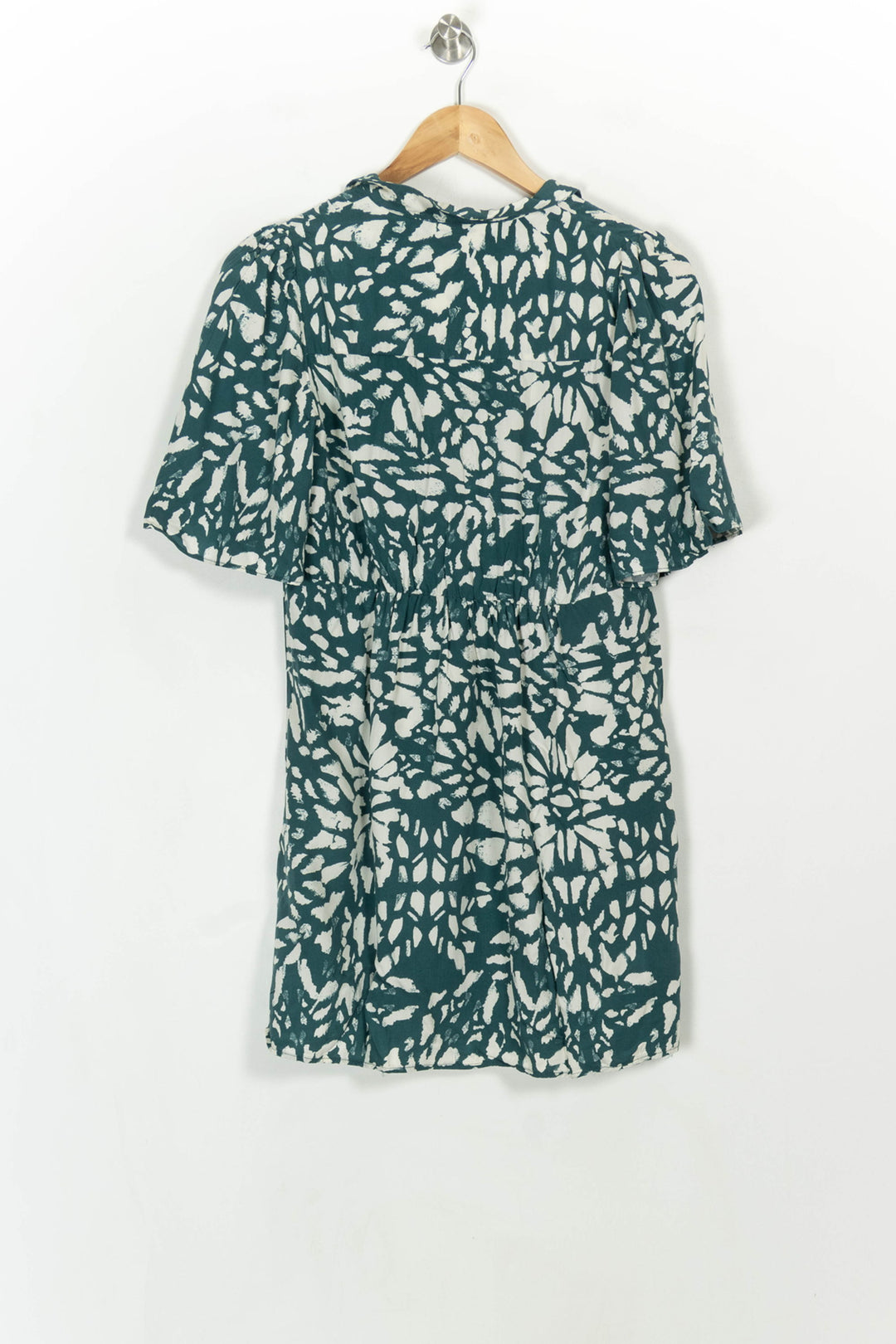 Robe Courte Verte et Blanche - Taille S/36 de la marque Grace &amp; Mila | PARAD116802 - Vendu par Paradigme - Image 5