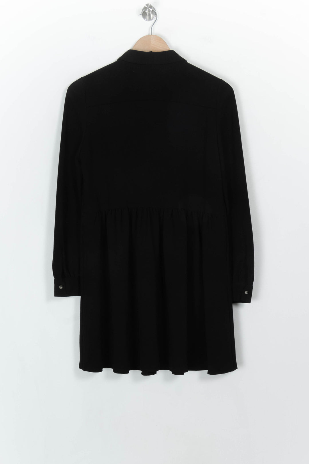 Robe Chemise Noire - Taille S/36 de la marque Sézane | PARAD116804 - Vendu par Paradigme - Image 5