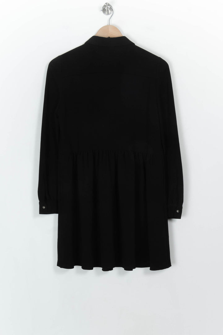 Robe Chemise Noire - Taille S/36 de la marque Sézane | PARAD116804 - Vendu par Paradigme - Image 5
