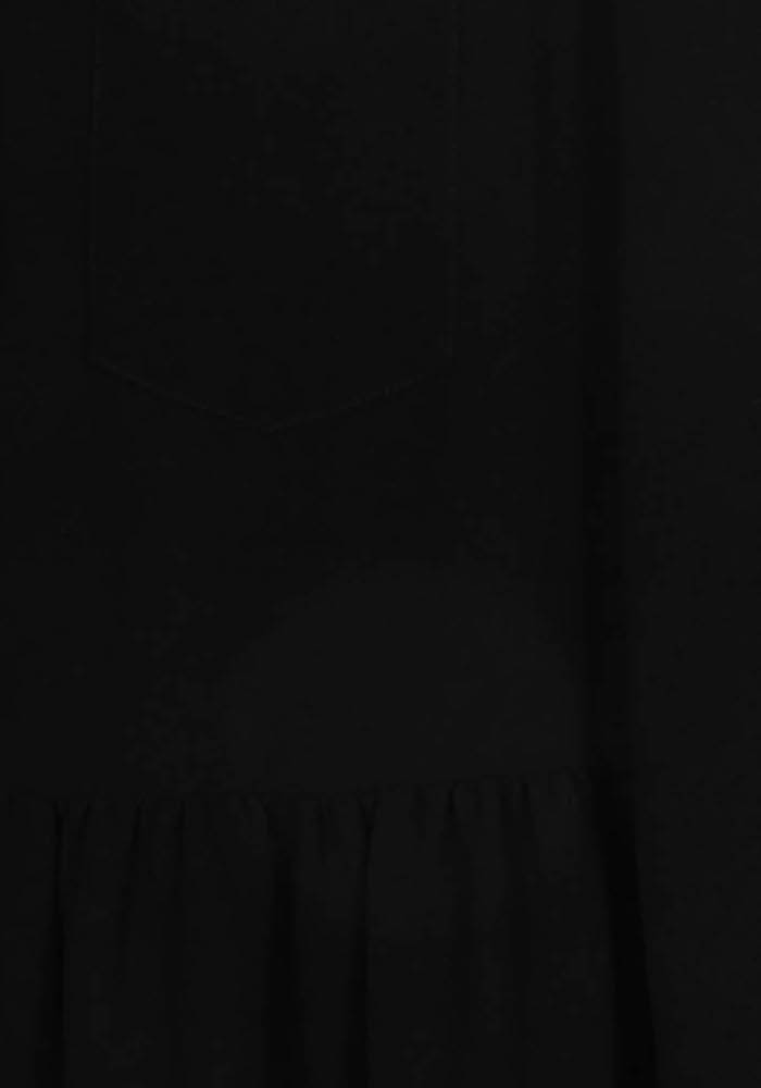 Robe Chemise Noire - Taille S/36 de la marque Sézane | PARAD116804 - Vendu par Paradigme - Image 3