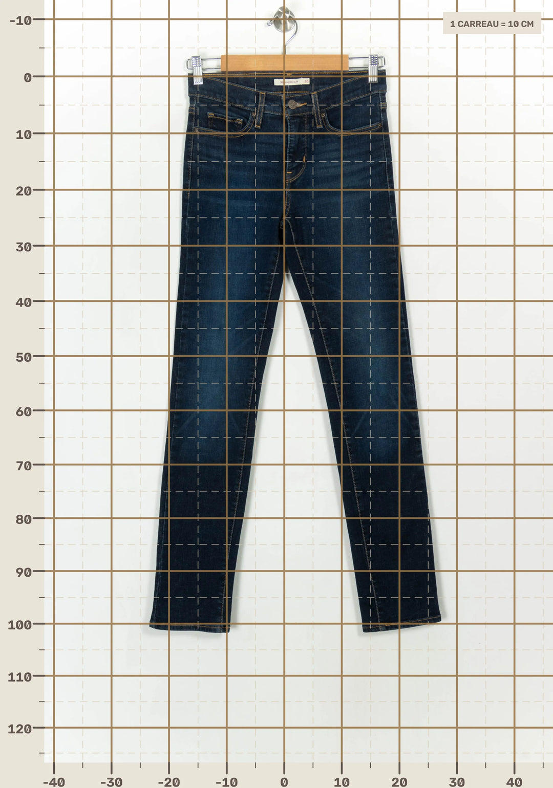 Jean Skinny Bleu - Taille S/36 de la marque Levi&