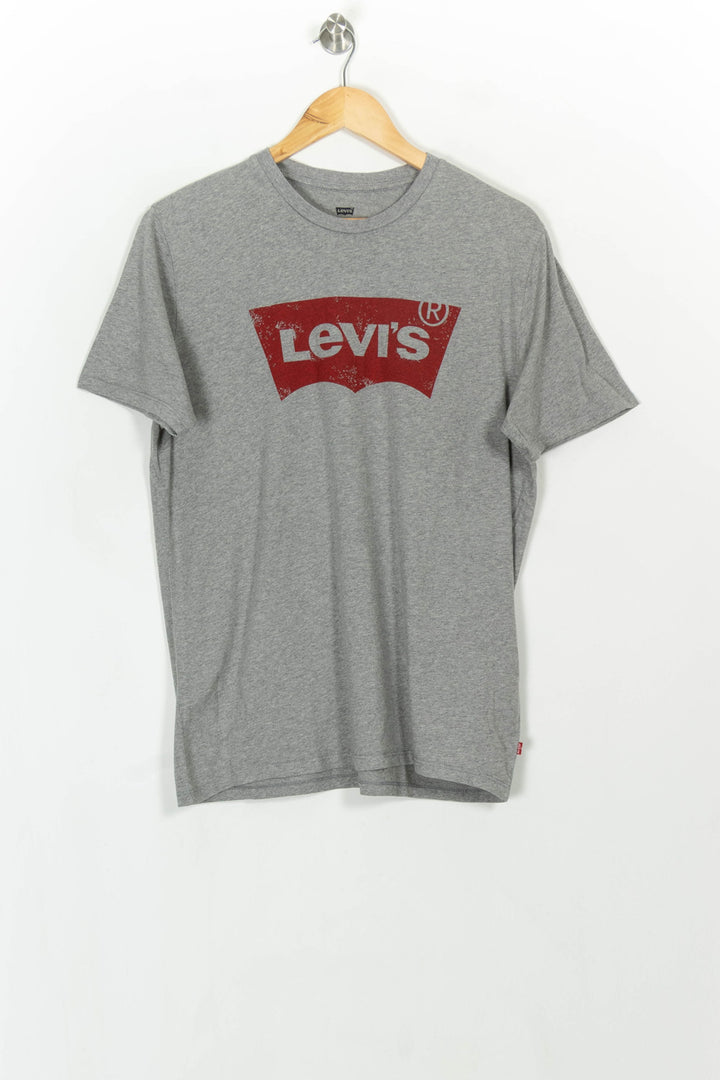 Tee-shirt Gris et Rouge - Taille L/40 de la marque Levi&