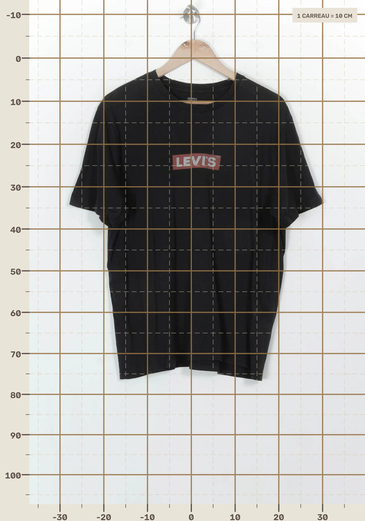 Tee-shirt Noir - Taille L/40 de la marque Levi&