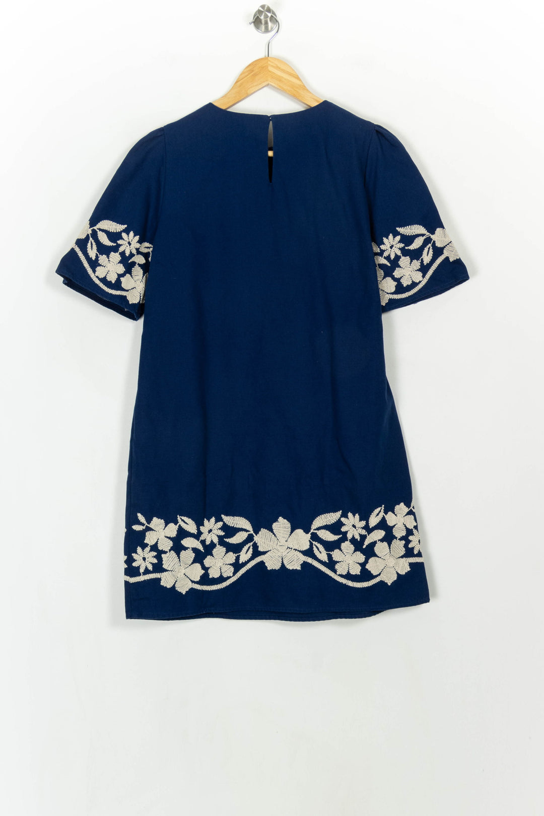 Robe droite bleu et blanc - Taille S/36 de la marque Sézane | PARAD116815 - Vendu par Paradigme - Image 5