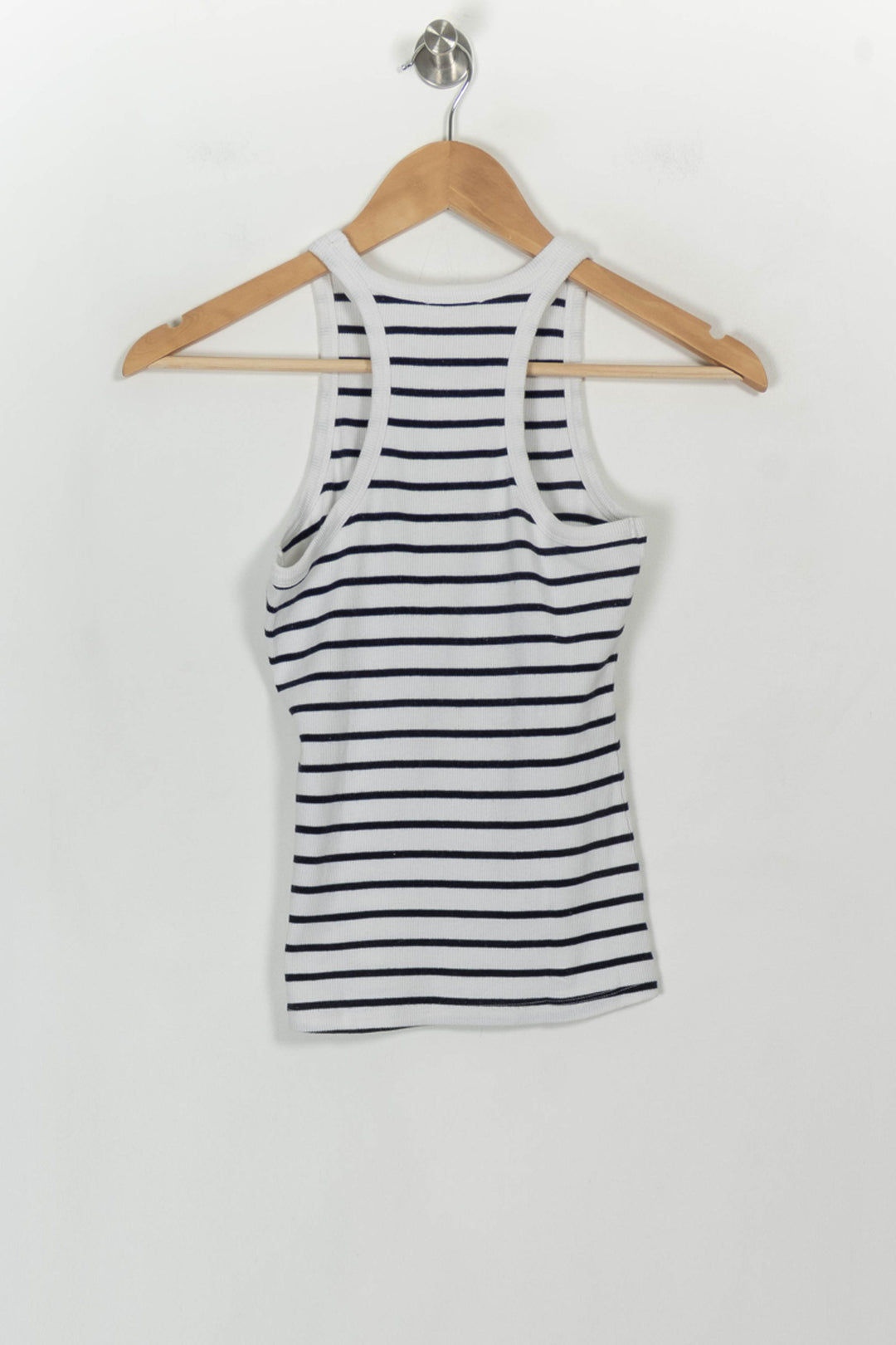 Débardeur Blanc et Bleu - Taille XS/34 de la marque Sézane | PARAD116816 - Vendu par Paradigme - Image 5