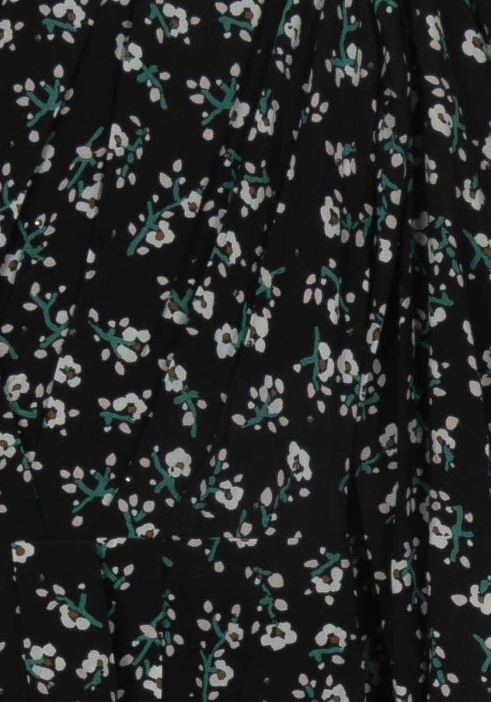 Robe Fleurie Noire - Taille XS/34 de la marque Essentiel Antwerp | PARAD116821 - Vendu par Paradigme - Image 3