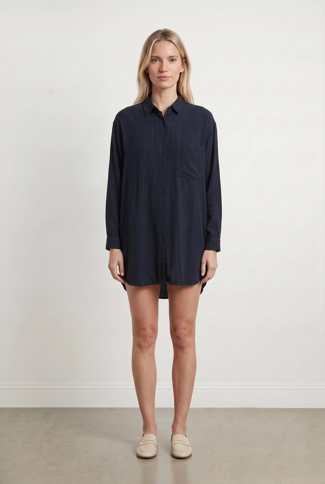 Chemise Bleue - Taille XS/34 de la marque American Vintage | PARAD116822 - Vendu par Paradigme - Image 1