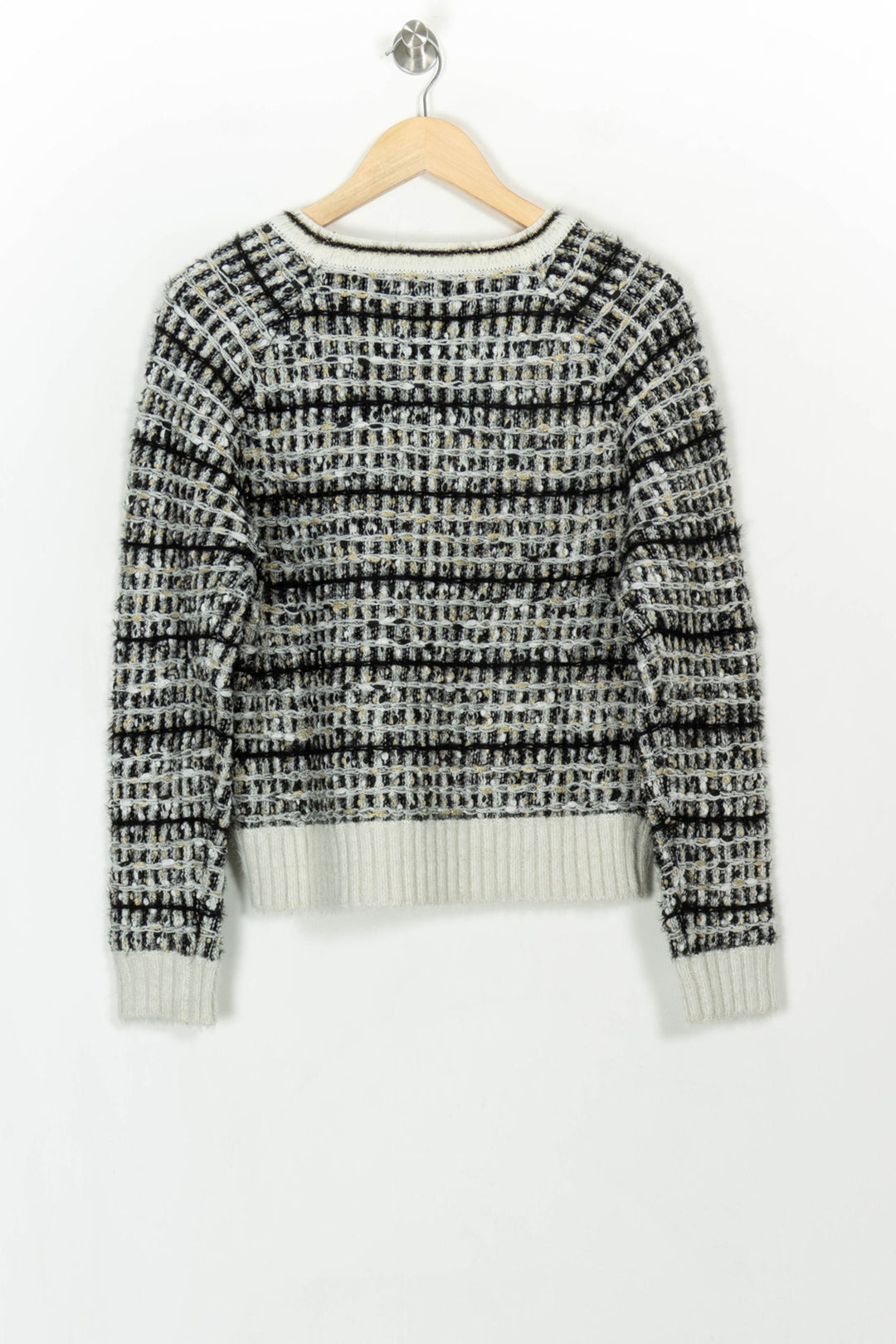 Pull Noir et Blanc - Taille S/36 de la marque Suncoo | PARAD116832 - Vendu par Paradigme - Image 5