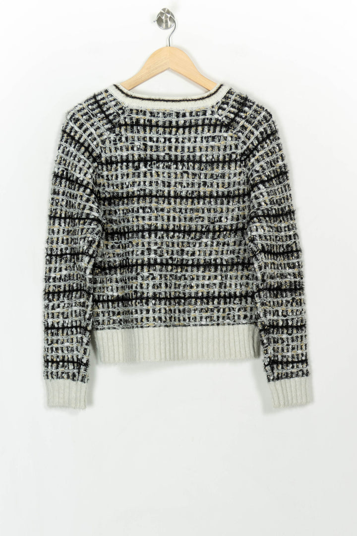 Pull Noir et Blanc - Taille S/36 de la marque Suncoo | PARAD116832 - Vendu par Paradigme - Image 5
