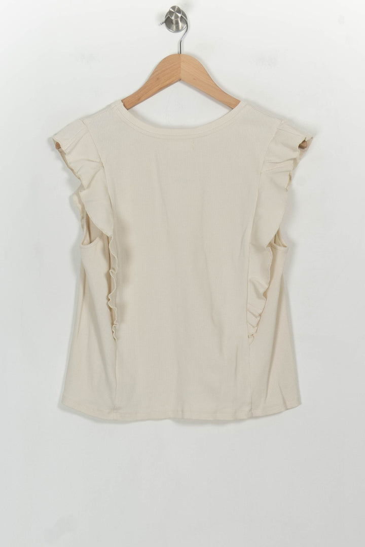 Débardeur Blanc - Taille XL/42 de la marque Des petits hauts | PARAD116834 - Vendu par Paradigme - Image 5
