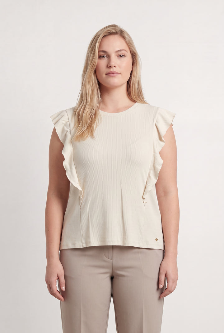 Débardeur Blanc - Taille XL/42 de la marque Des petits hauts | PARAD116834 - Vendu par Paradigme - Image 1