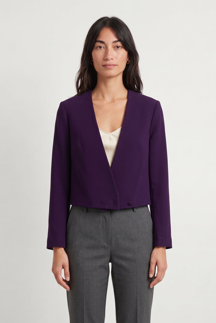 Veste Violette - Taille S/36 de la marque Barje | PARAD116835 - Vendu par Paradigme - Image 1