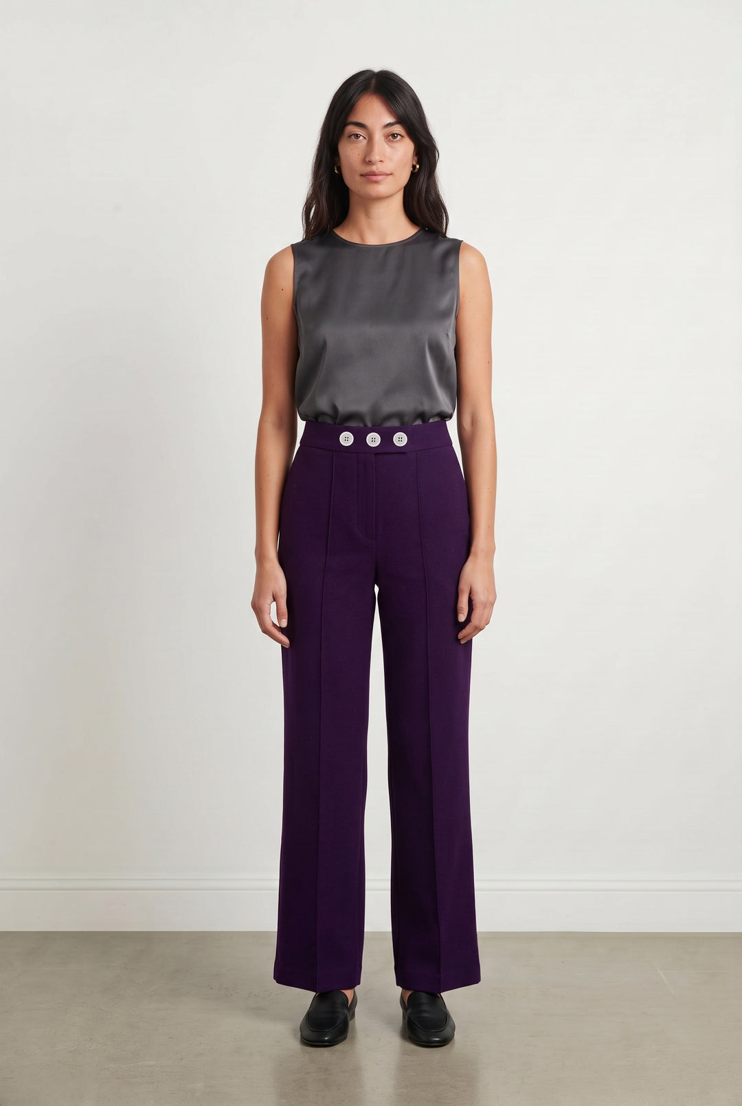 Pantalon Violet - Taille S/36 de la marque Barje | PARAD116837 - Vendu par Paradigme - Image 1
