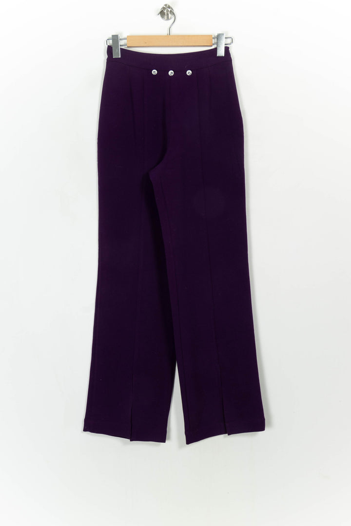 Pantalon Violet - Taille S/36 de la marque Barje | PARAD116837 - Vendu par Paradigme - Image 2