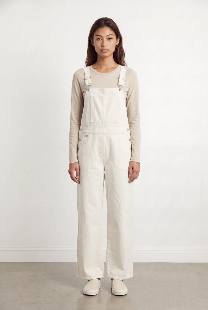 Salopette Blanche - Taille M/38 de la marque Claudie Pierlot | PARAD116838 - Vendu par Paradigme - Image 1