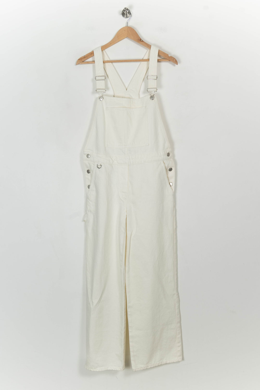 Salopette Blanche - Taille M/38 de la marque Claudie Pierlot | PARAD116838 - Vendu par Paradigme - Image 2