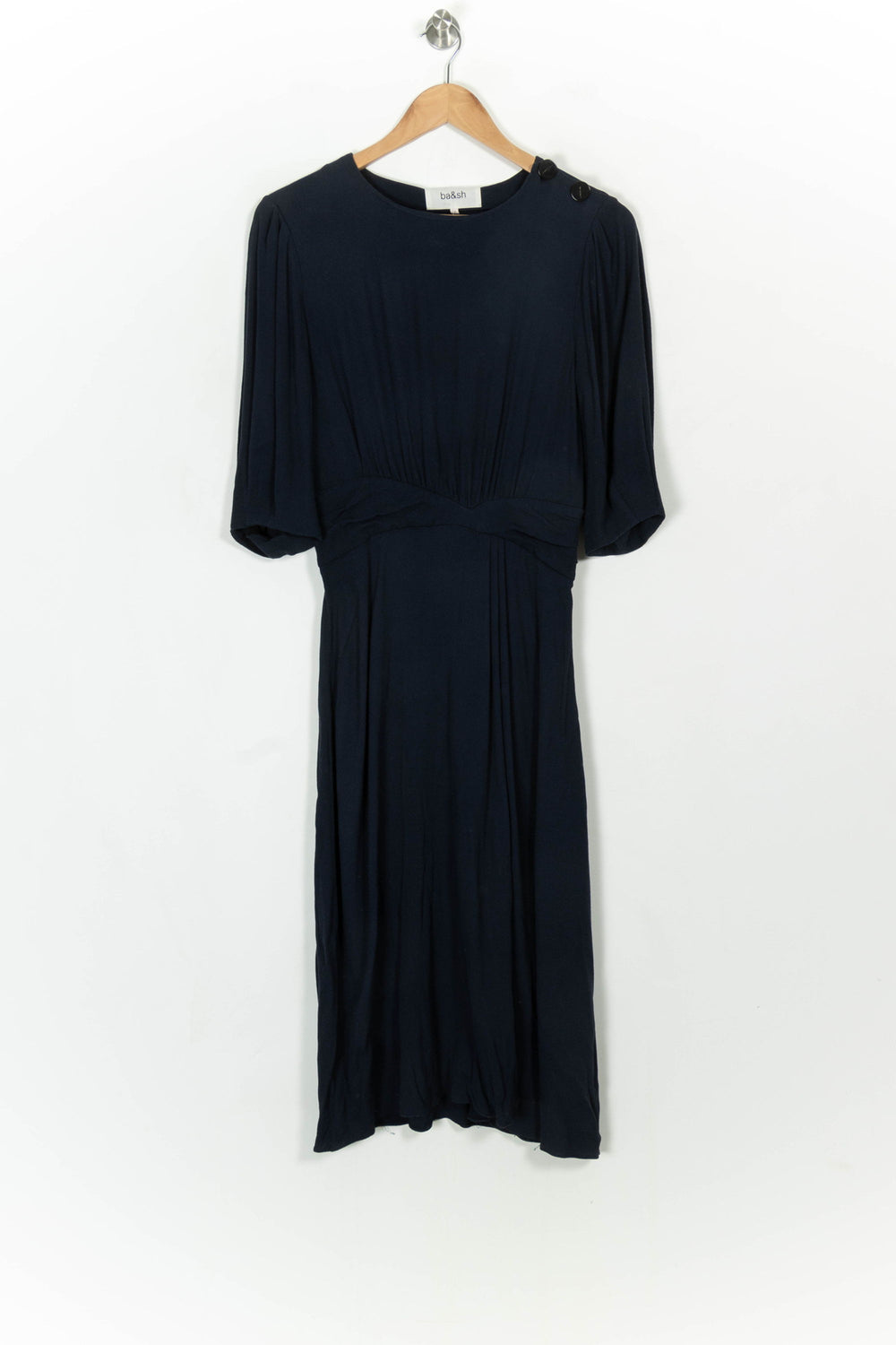 Robe Longue Bleue - Taille S/36 de la marque ba&sh | PARAD116841 - Vendu par Paradigme - Image 2