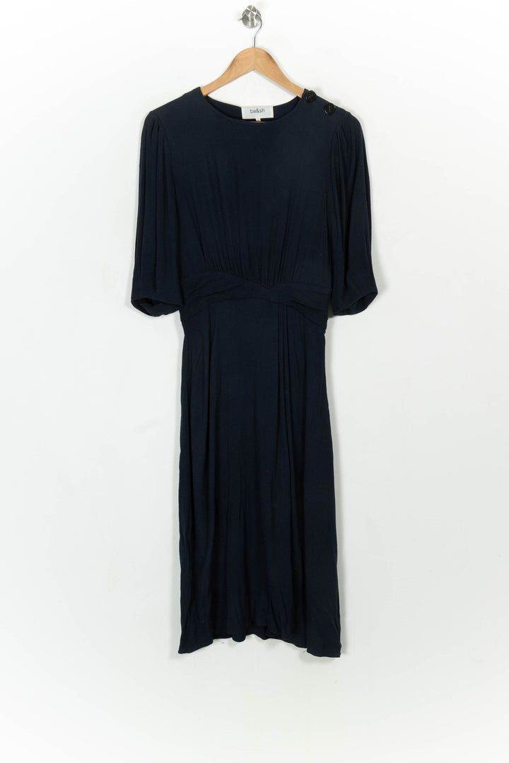 Robe Longue Bleue - Taille S/36 de la marque ba&amp;sh | PARAD116841 - Vendu par Paradigme - Image 2