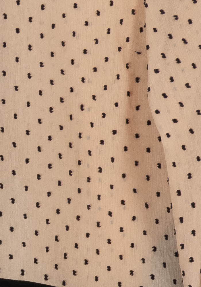 Blouse Beige et Noire - Taille S/36 de la marque I.Code | PARAD116842 - Vendu par Paradigme - Image 3