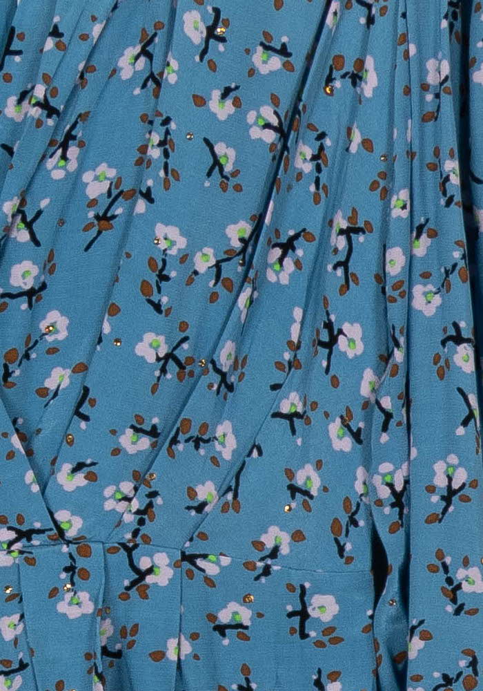 Robe Portefeuille Bleue - Taille S/36 de la marque Essentiel Antwerp | PARAD116847 - Vendu par Paradigme - Image 3
