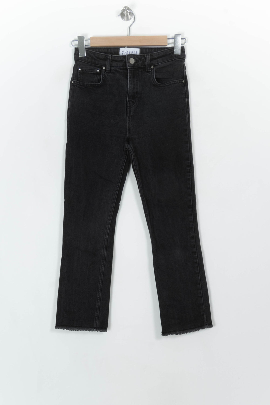 Jean Noir - Taille S/36 de la marque Claudie Pierlot | PARAD116850 - Vendu par Paradigme - Image 2