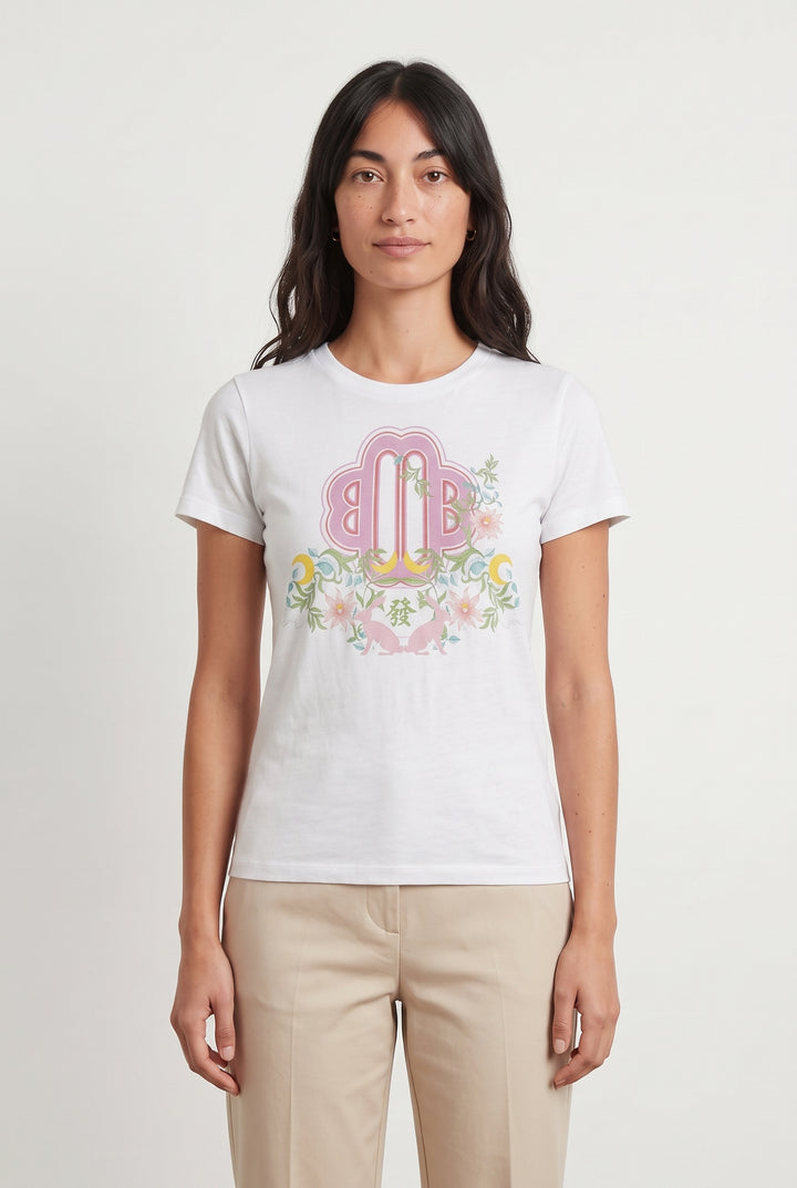 Tee-shirt Blanc - Taille S/36 de la marque Maje | PARAD116851 - Vendu par Paradigme - Image 1