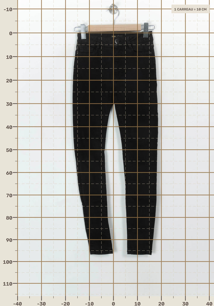 Jean Skinny Noir - Taille S/36 de la marque Maje | PARAD116854 - Vendu par Paradigme - Image 4