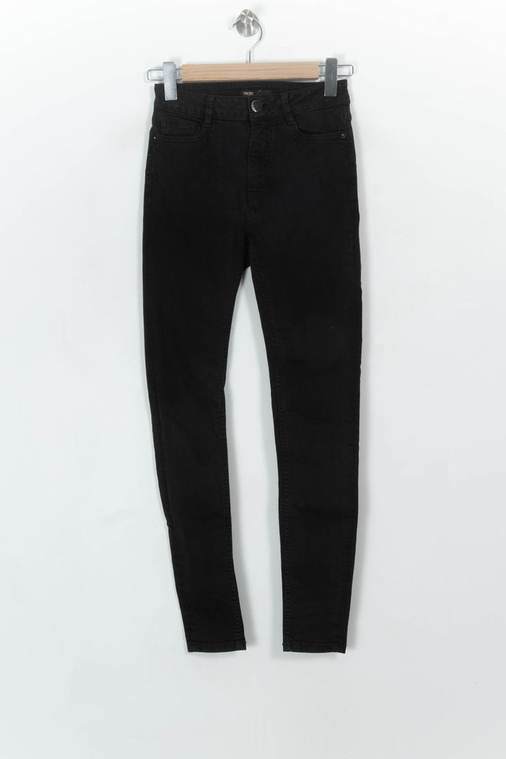 Jean Skinny Noir - Taille S/36 de la marque Maje | PARAD116854 - Vendu par Paradigme - Image 2