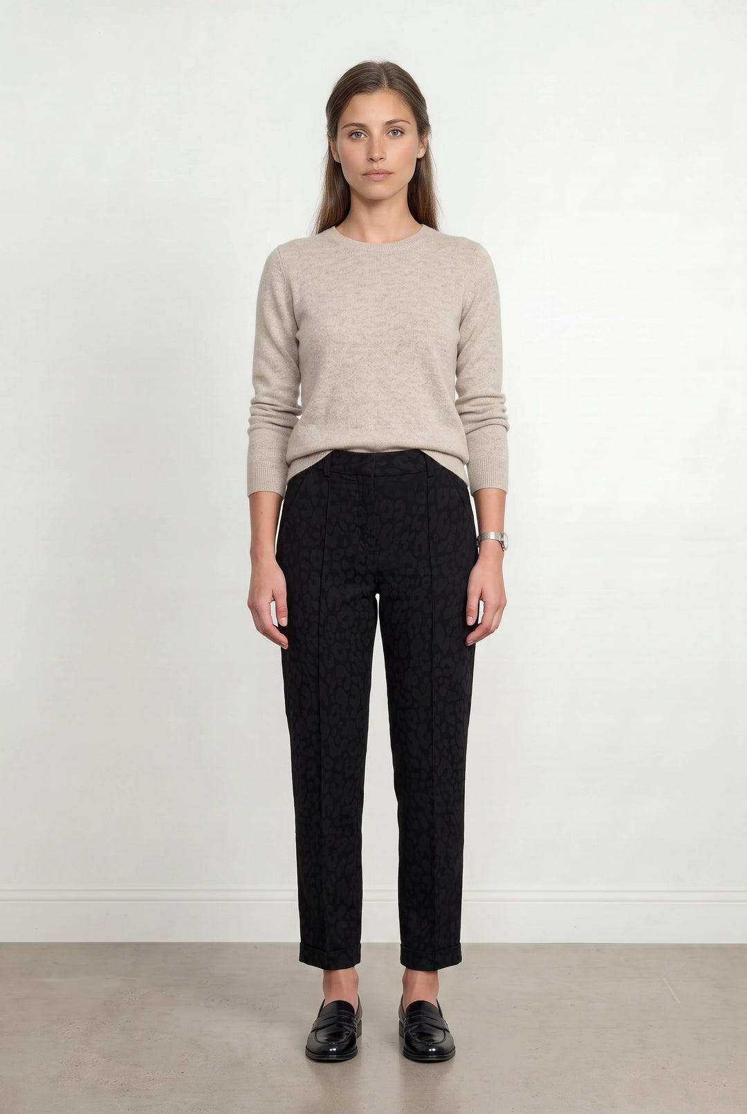Pantalon Noir - Taille S/36 de la marque The Kooples | PARAD116855 - Vendu par Paradigme - Image 1