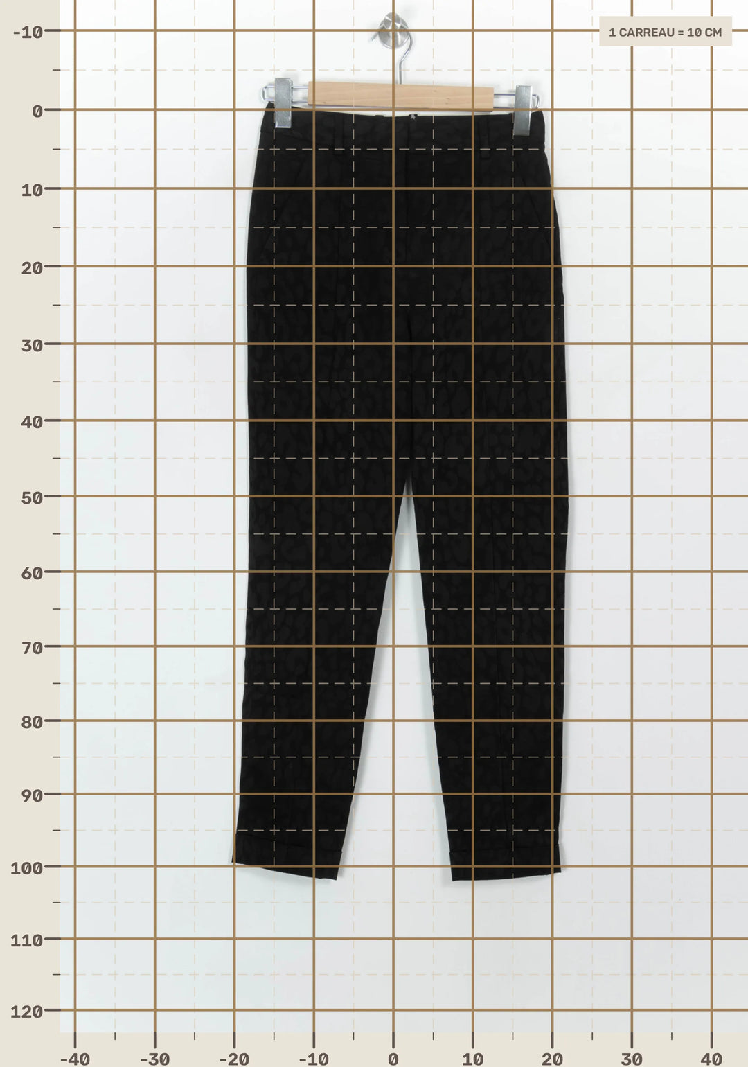Pantalon Noir - Taille S/36 de la marque The Kooples | PARAD116855 - Vendu par Paradigme - Image 4