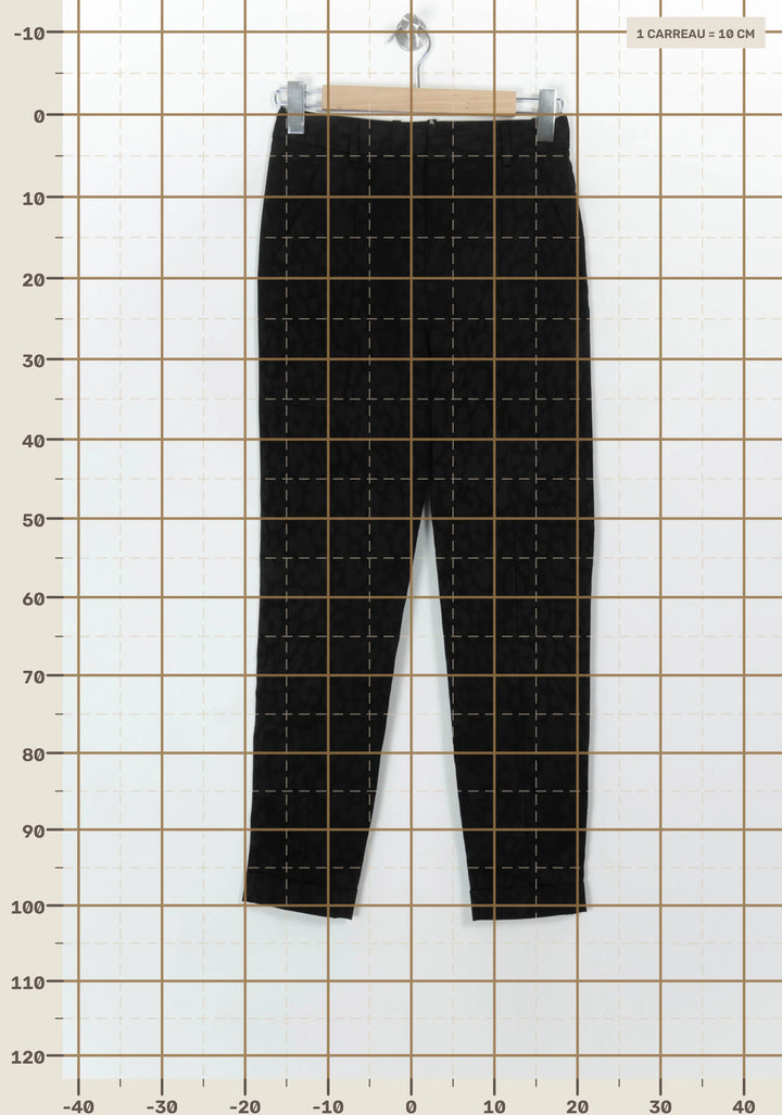 Pantalon Noir - Taille S/36 de la marque The Kooples | PARAD116855 - Vendu par Paradigme - Image 4