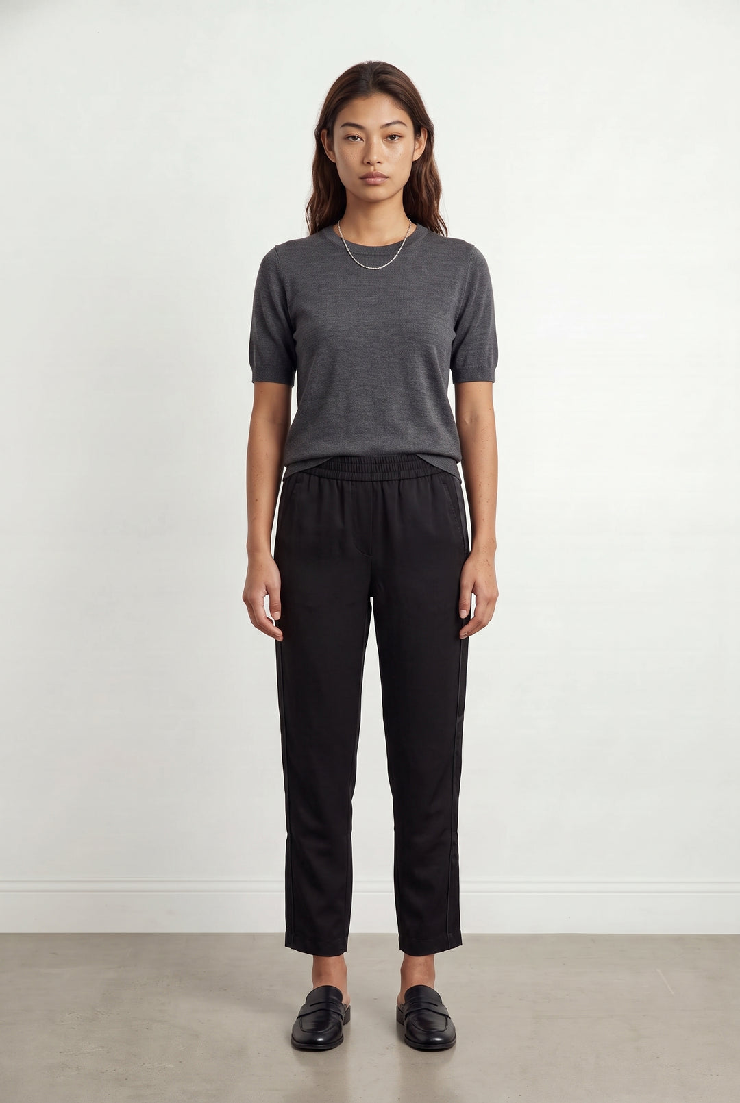 Pantalon Carotte Noir - Taille S/36 de la marque The Kooples | PARAD116856 - Vendu par Paradigme - Image 1