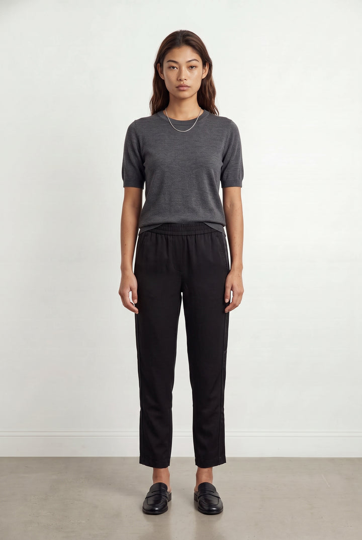 Pantalon Carotte Noir - Taille S/36 de la marque The Kooples | PARAD116856 - Vendu par Paradigme - Image 1