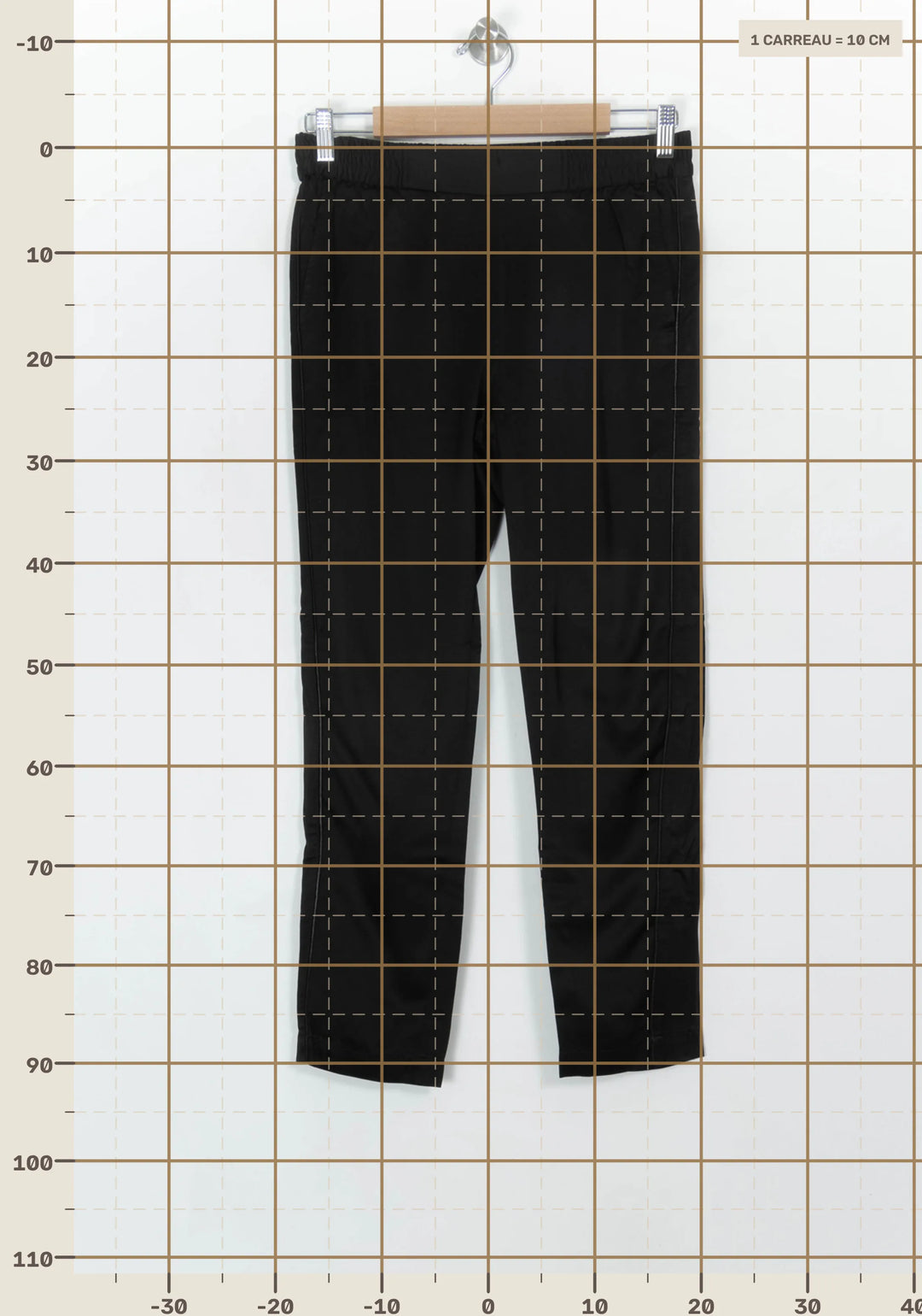Pantalon Carotte Noir - Taille S/36 de la marque The Kooples | PARAD116856 - Vendu par Paradigme - Image 4